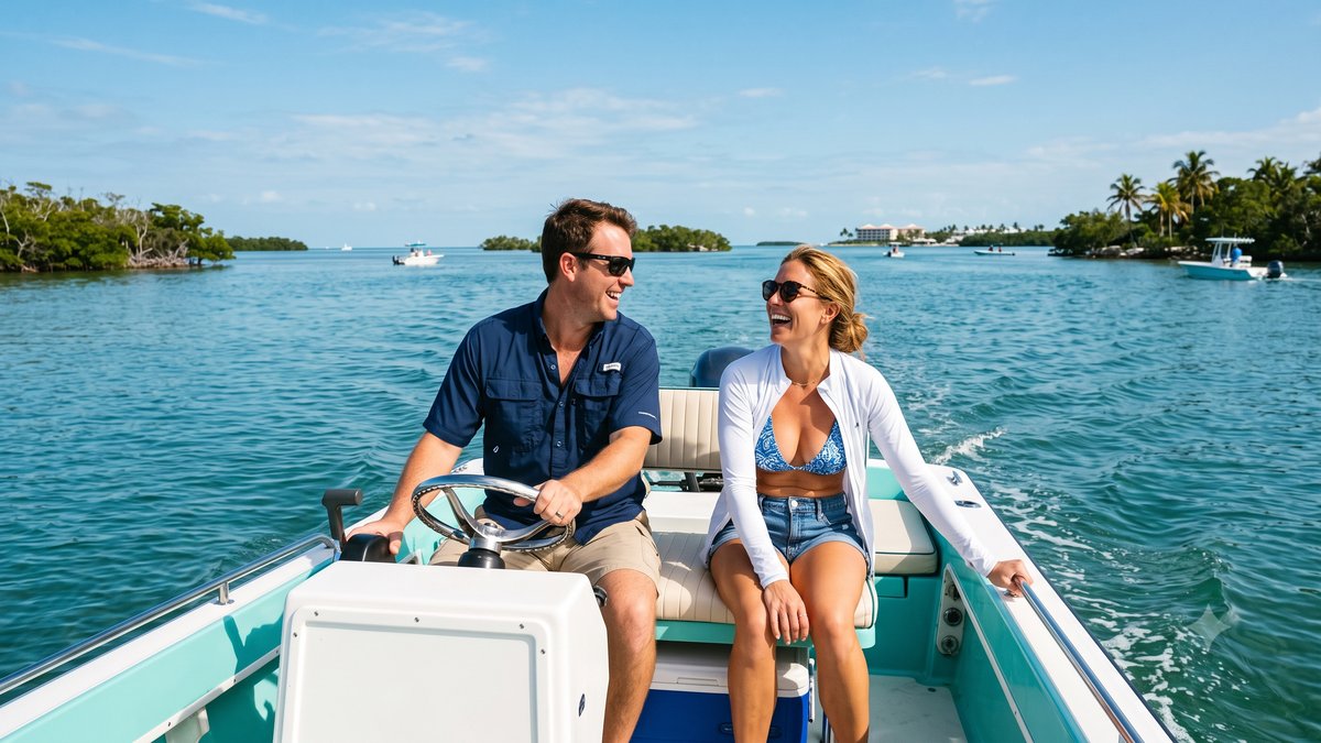 Florida ski boat on the water — FloridaCover privacy policy